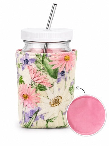 16 oz. Mason Jar KooZ - Bloom & Sip (KooZ Only)