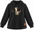 No Prob-Llama Leopard Llama Hoodie Size 3XL