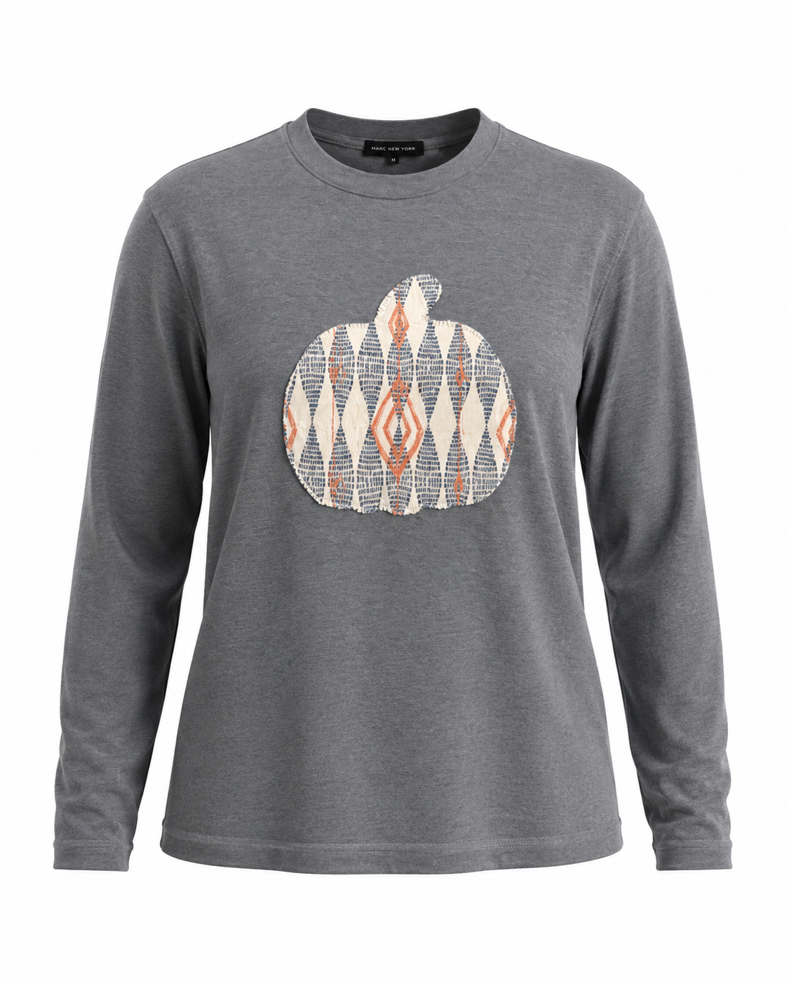 Patchy Pumpkin Upcycled Shirt – Banana Republic – Size Medium