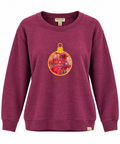 Golden Plum Ornament – Orvis Crewneck Fleece Lined Sweatshirt, Size Large