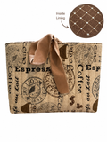 Book Tote - Cup of Cozy