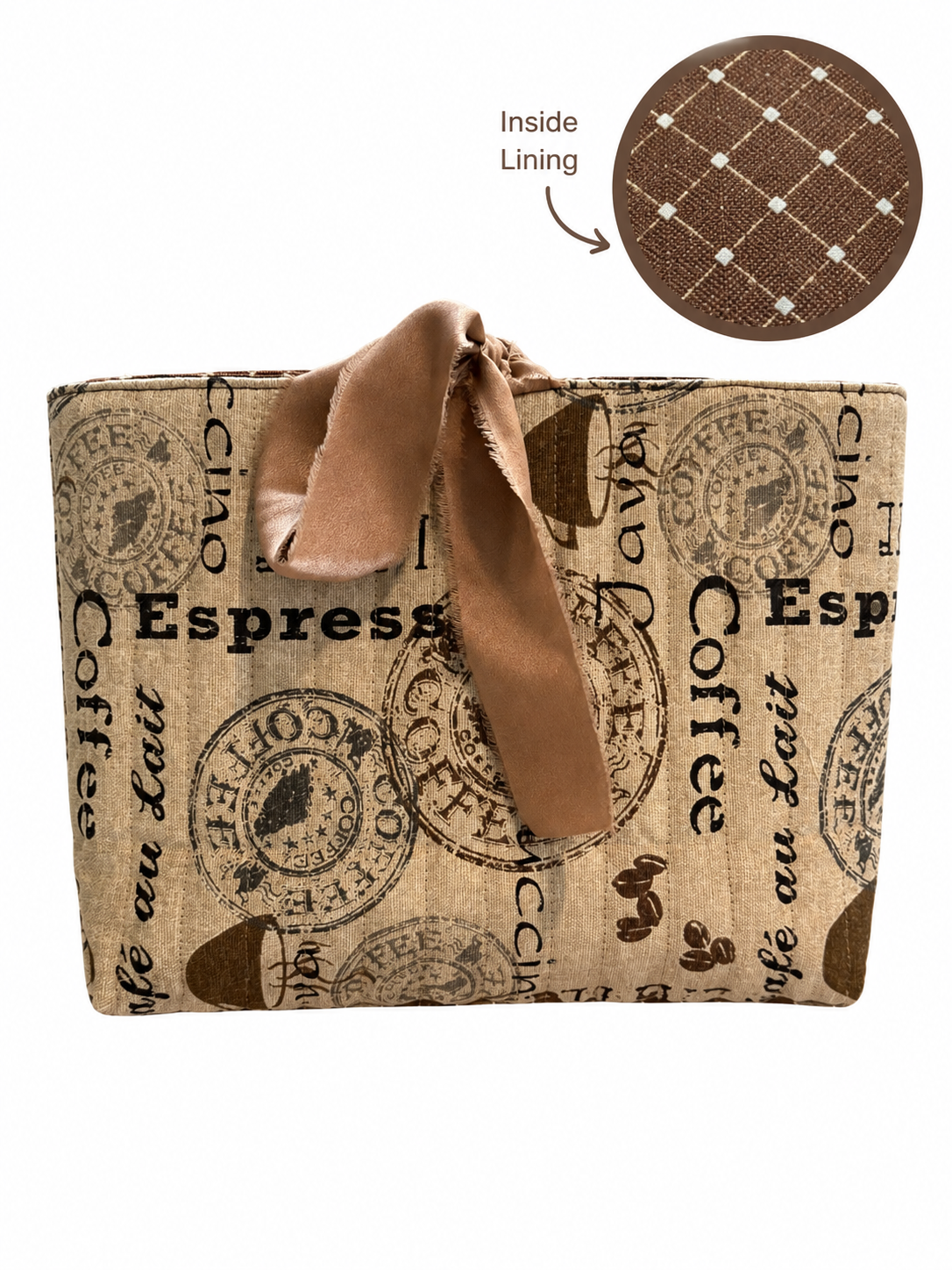 Book Tote - Cup of Cozy