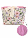 Book Tote - Blushing Blooms