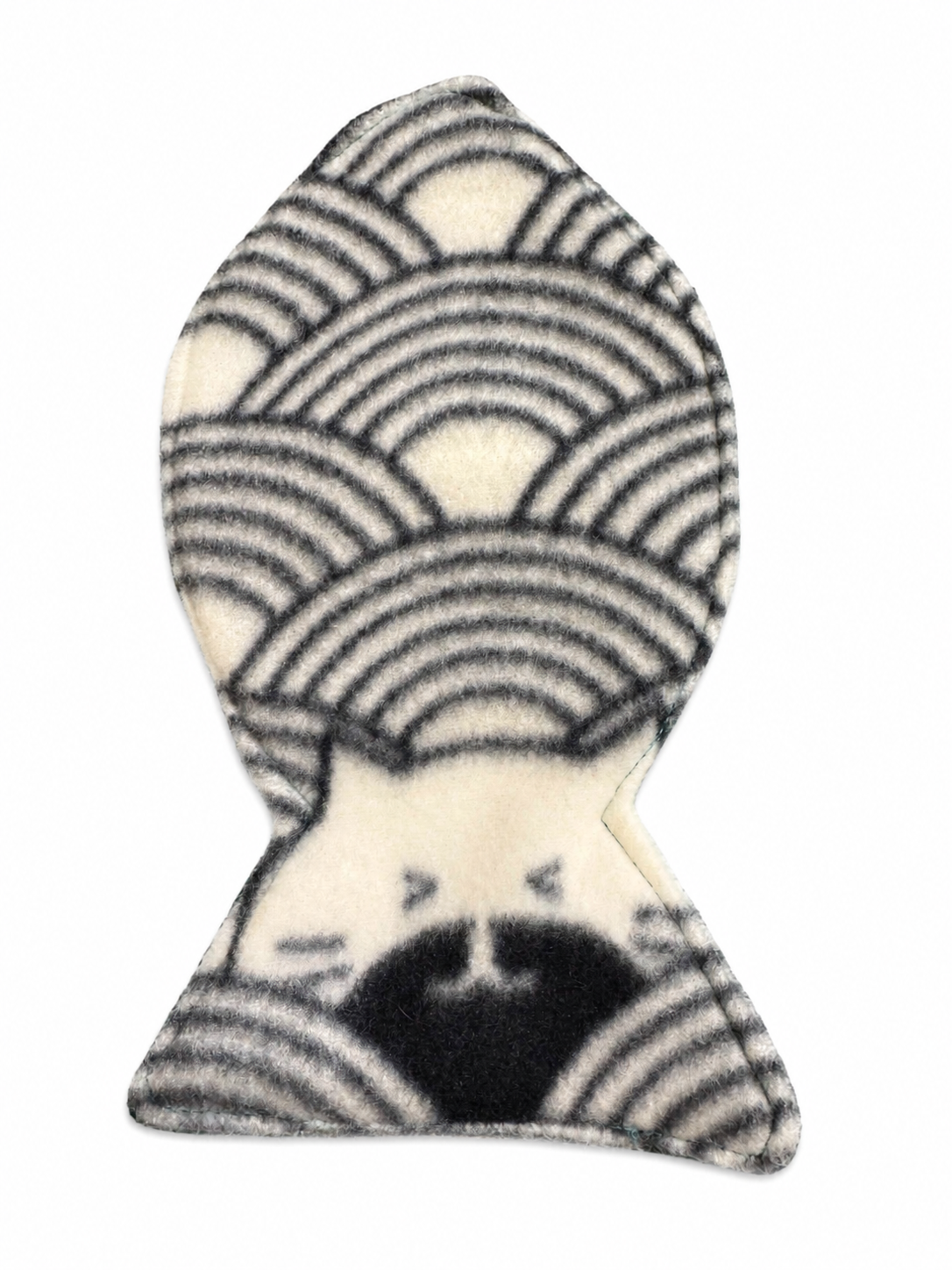Crinkle Cat Toy - Black & White Kitty