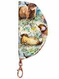 Eyeglass Case - Moo and Flowers