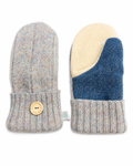 Wool Mittens - Cozy Blue