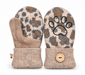 Paws Gone Wild Leopard Mittens – Adult Medium