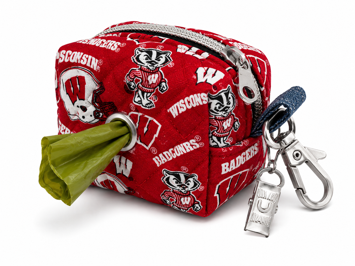 Dog Poo Pouches - Bucky, Badgers & Poo
