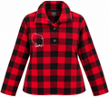 Home Sweet Wisconsin American Living Buffalo Plaid Fleece, Size XL