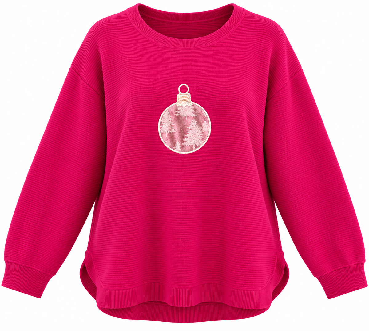 Pink & Pine – Cyrus Ribbed Sweatshirt Size 1X