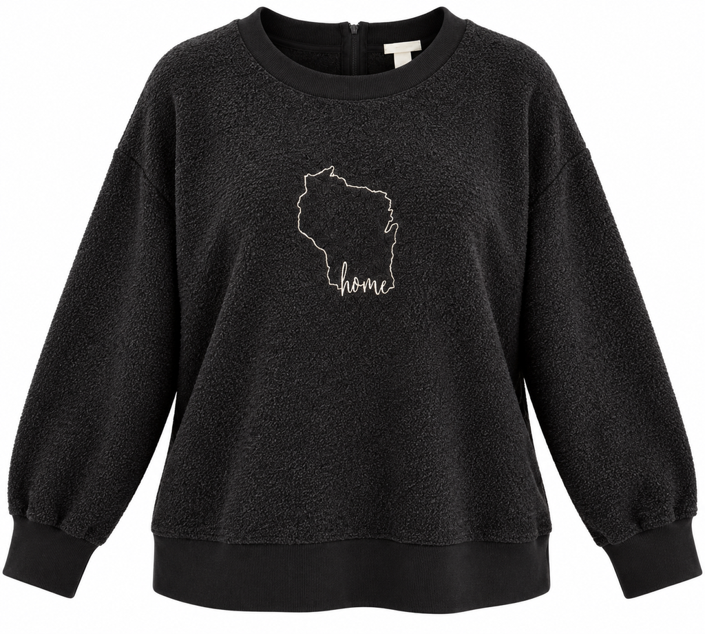 Wisconsin Is Home – Ava & Viv Sweatshirt Size 1X