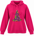 Excursion Fuchsia Halloween Witch Hat Hoodie – Size XXL