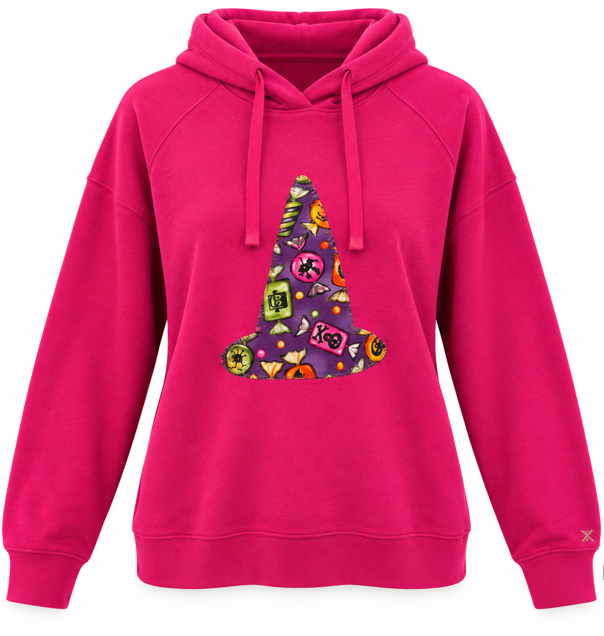 Excursion Fuchsia Halloween Witch Hat Hoodie – Size XXL